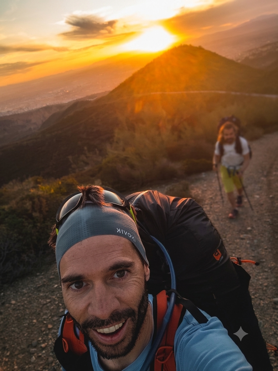 Coucher de soleilSelfie