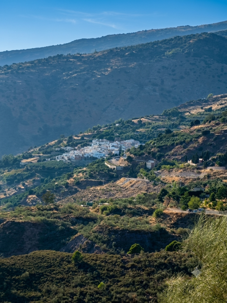 Paragliding in the Alpujarra 2 Parapente biplace au-dessus de Soportújar, dans l’Alpujarra